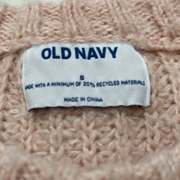 Old Navy Women's Sweater with Red Heart Design - Picture 3 of 5